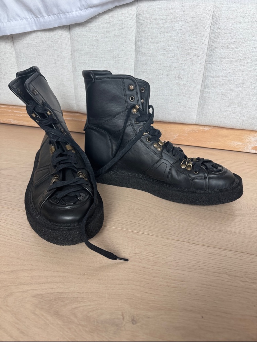 Dolce and Gabbana  x '47 Collection platform men boots